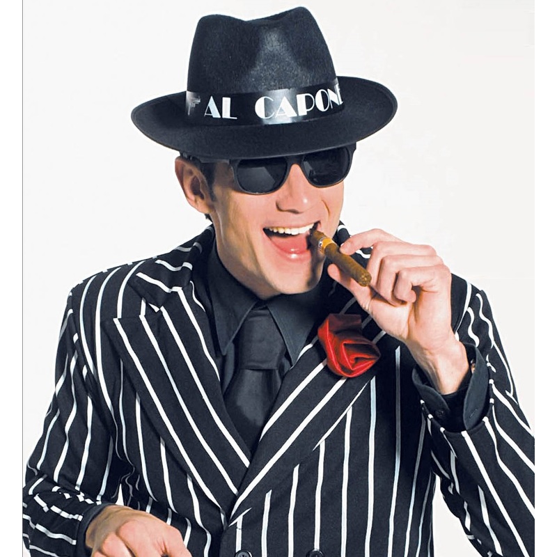 Mafia Boss felt hat black