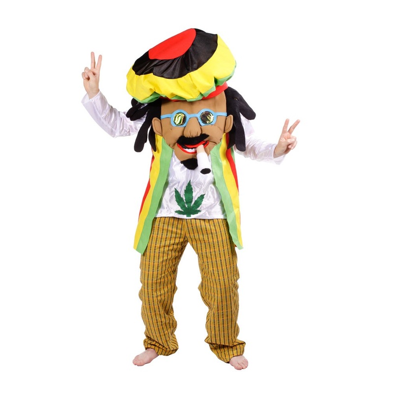 Marley Rasta costume with giant head
