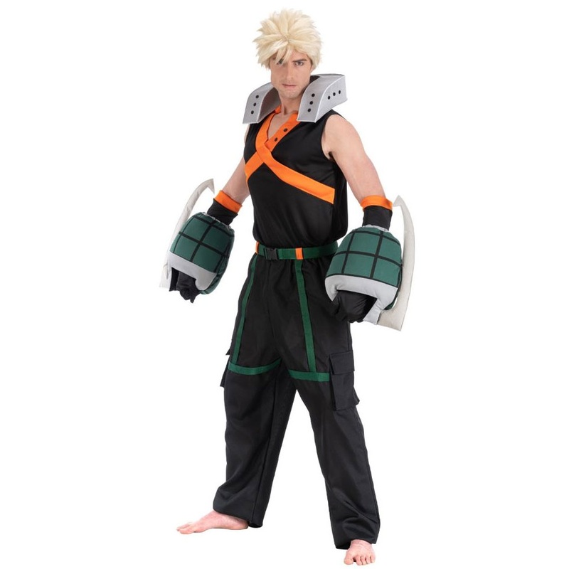 My Hero Katsuki Bakugo men's costume S