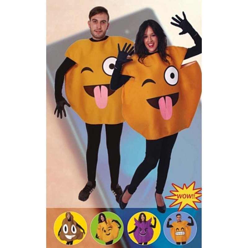 Naughty Emoji wink costume
