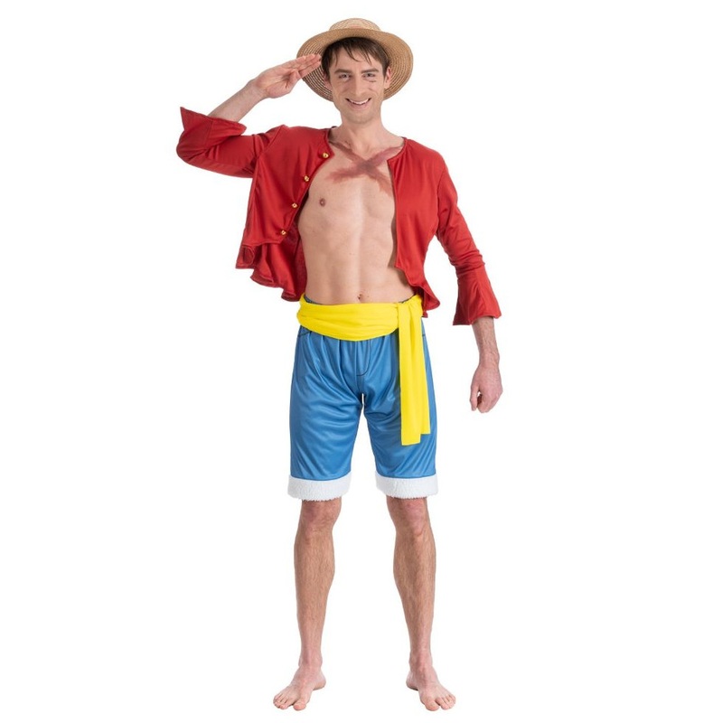 One Piece Luffy men's costume S