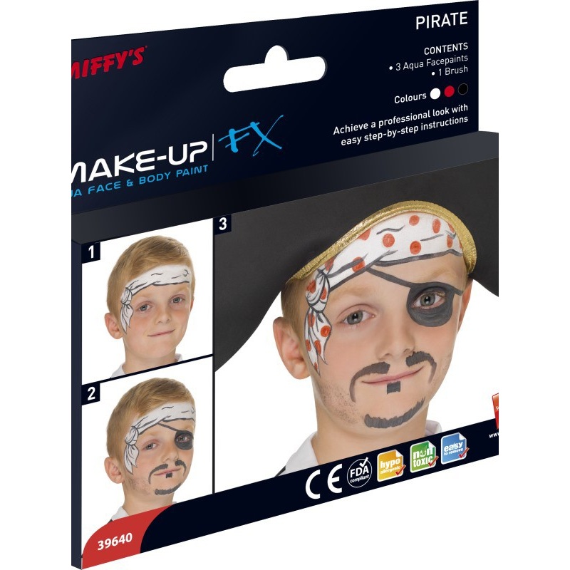 Pirate Aqua Colors Set Face & Body