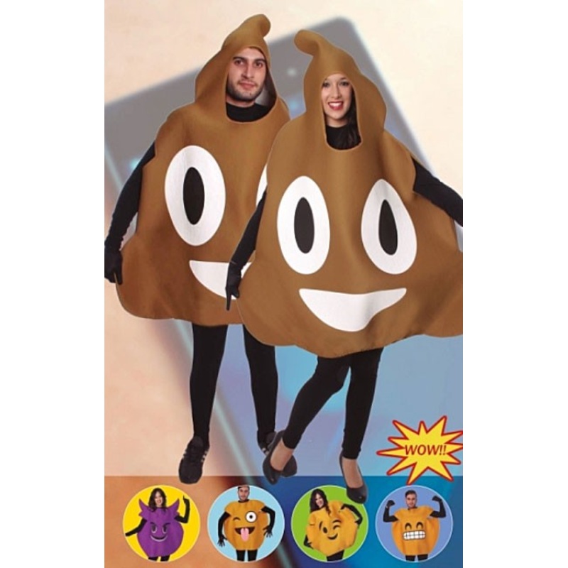 Poo emoji costume unisex