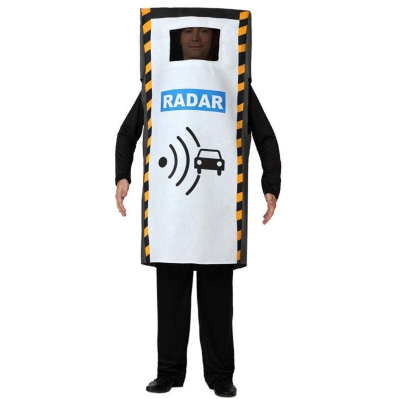Radar speed camera costume for adults