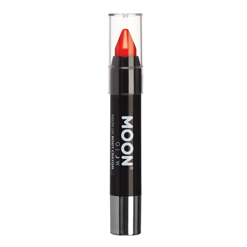 Red neon UV make-up stick
