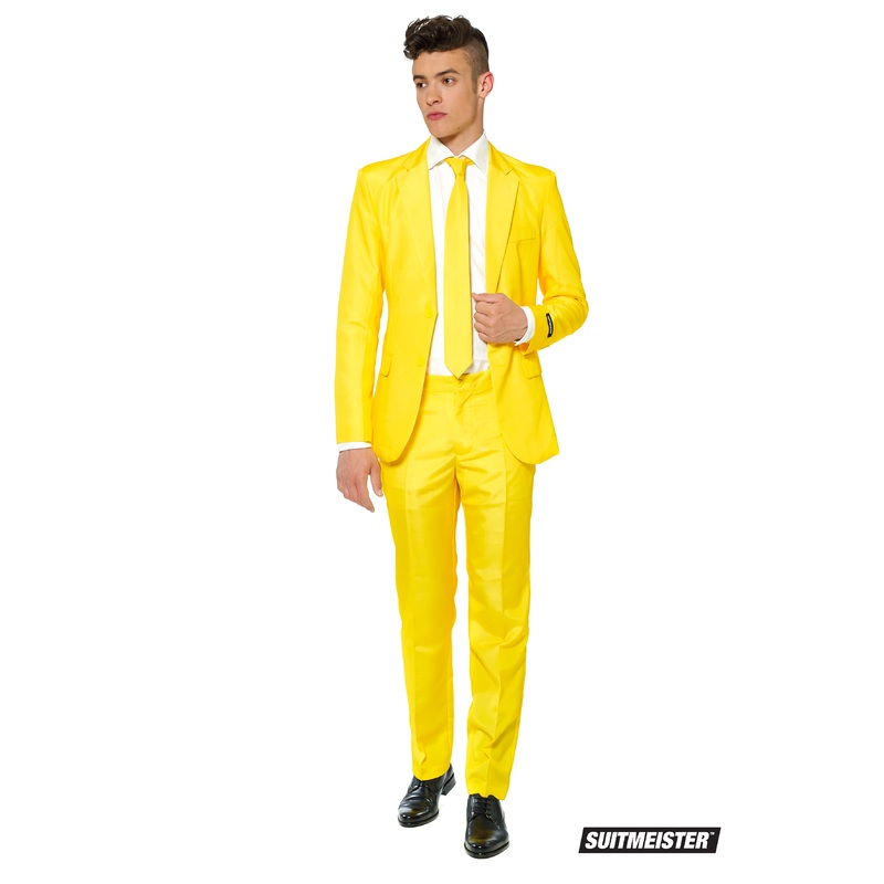 Suitmeister party suit Solid Yellow S