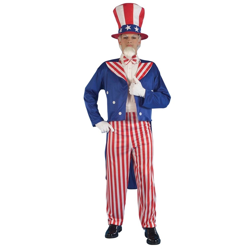 Uncle Sam USA men's costume