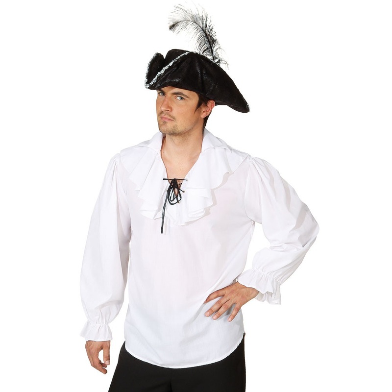 White pirate shirt Elias 50-52