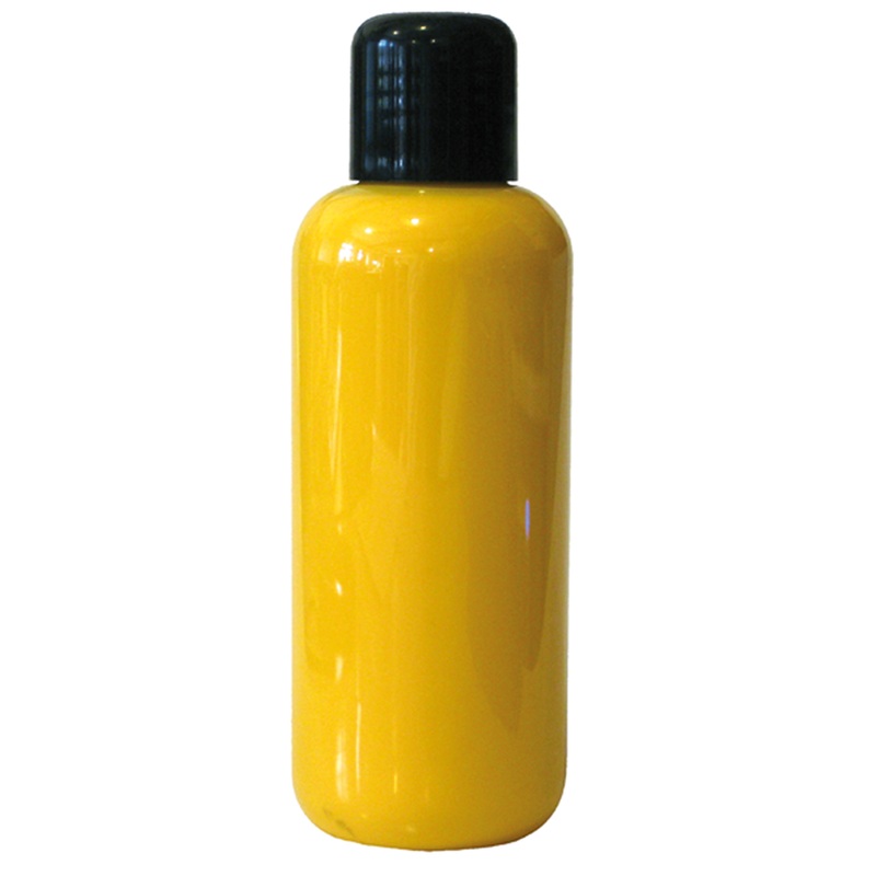 Yellow aqua liquid make-up