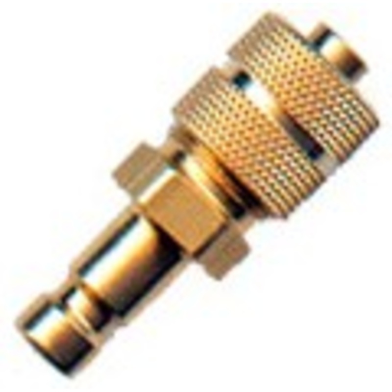 Airbrush paint coupling plug - hose