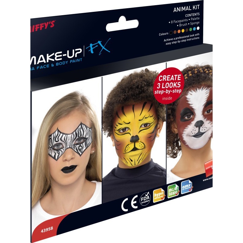 Animal Color Body Make Up