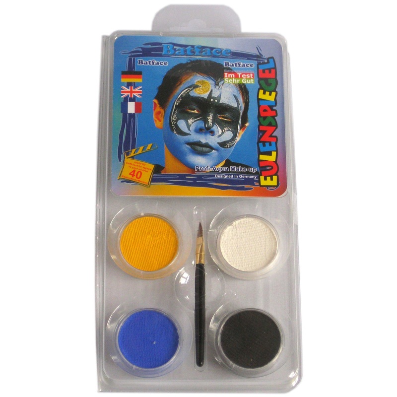 Bat make-up set 4 colors