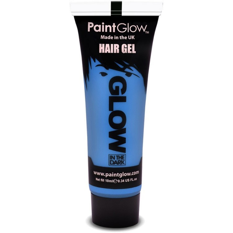 Blue Paint Glow Hair Gel
