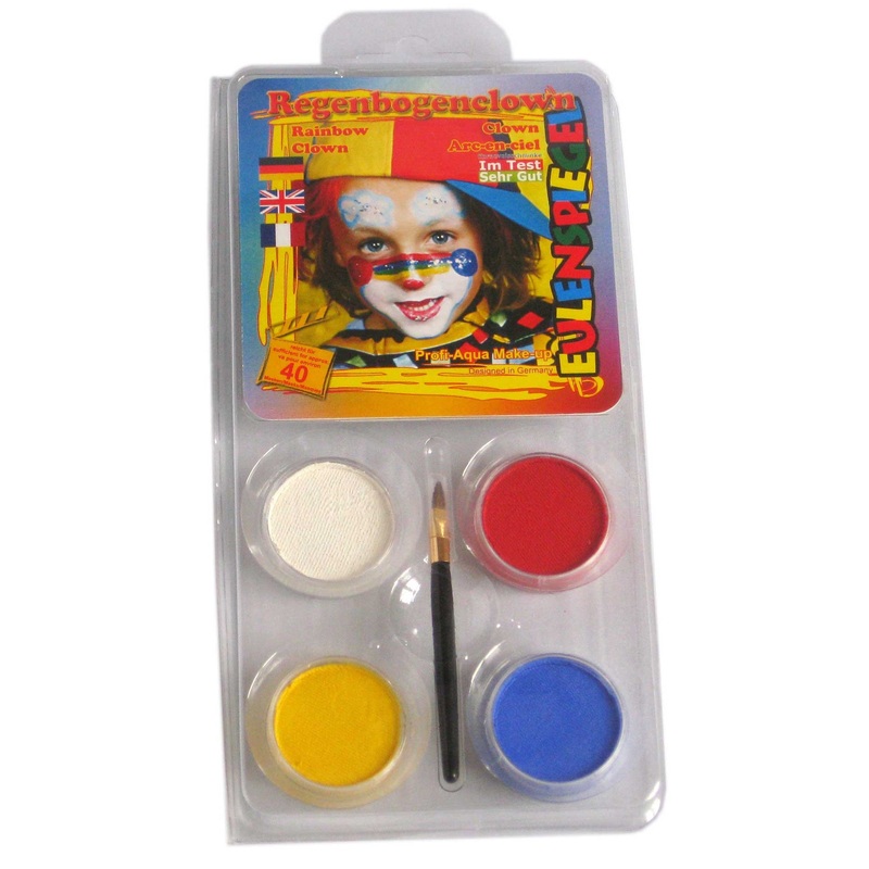 Classic rainbow make-up set