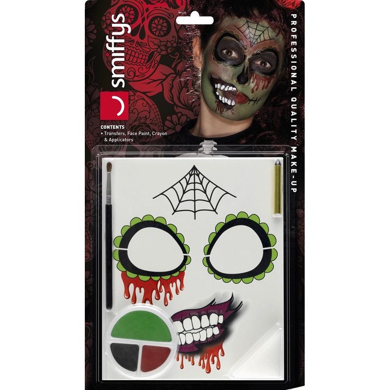 Dia De Muertos Horror Make-Up Set