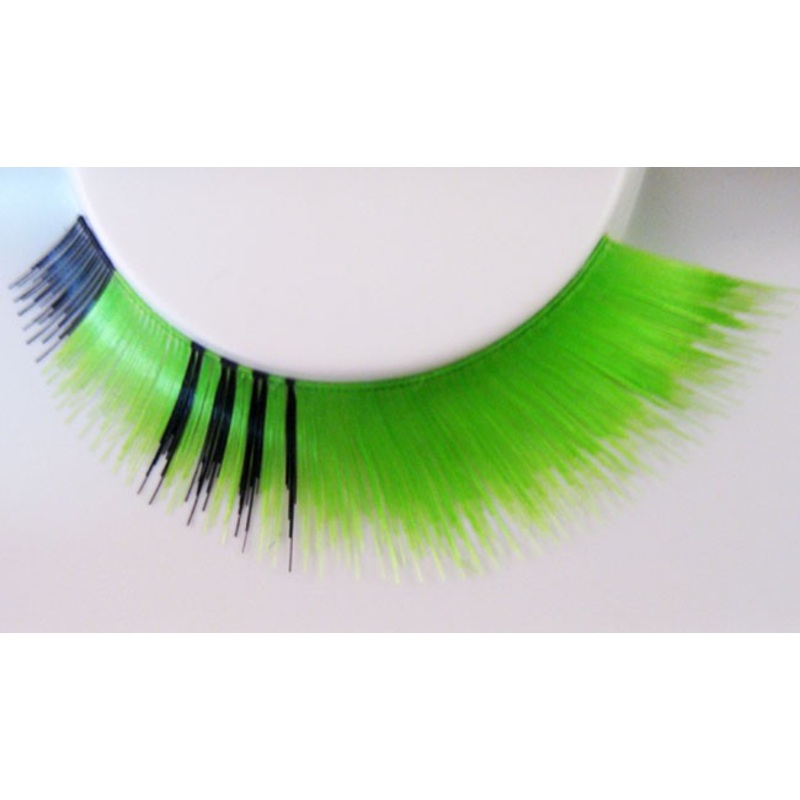 Funky Lashes Green Including glue