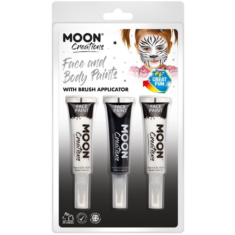 Moon Creations Make-up Set Zebra