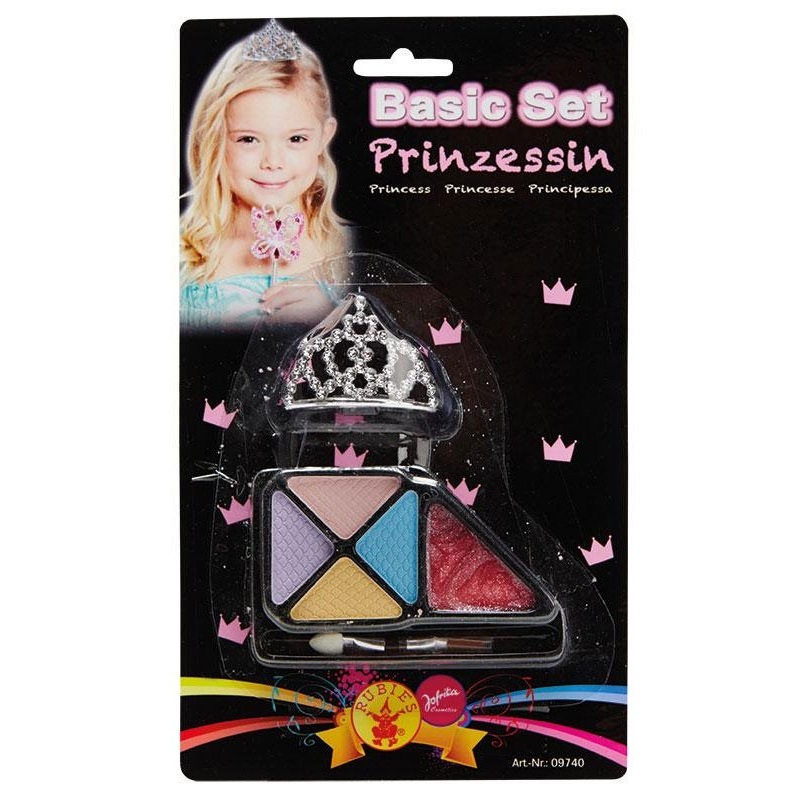 Princess make-up set with crown