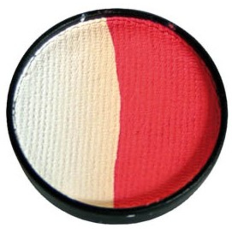 Split Cake Make Up Set With White And Pink