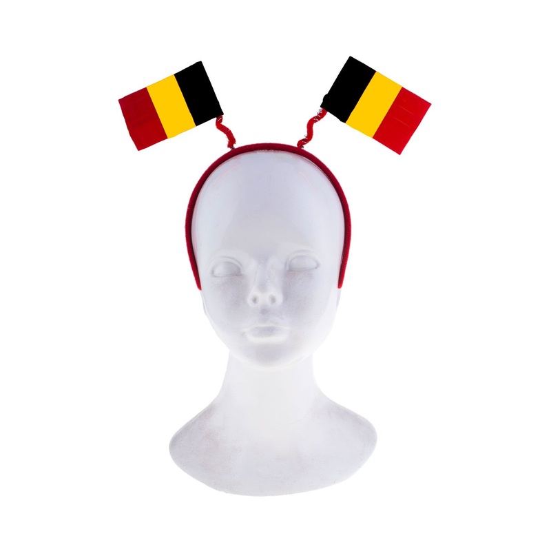 Belgium headband with flag