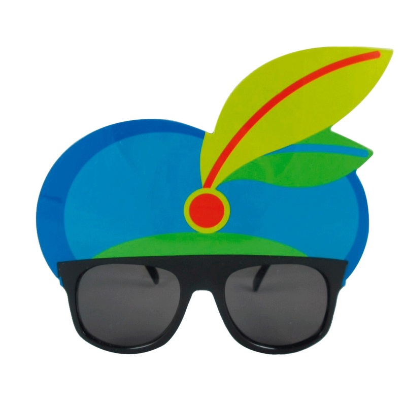 Black kids glasses with hat