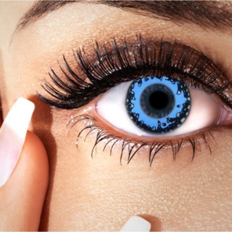 Blue Wander Annual Contact Lenses