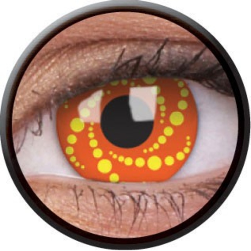 Chill out hippie contact lenses