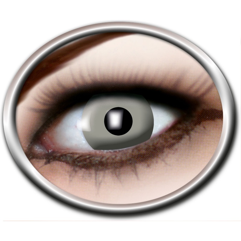 Contact lens gray vampire