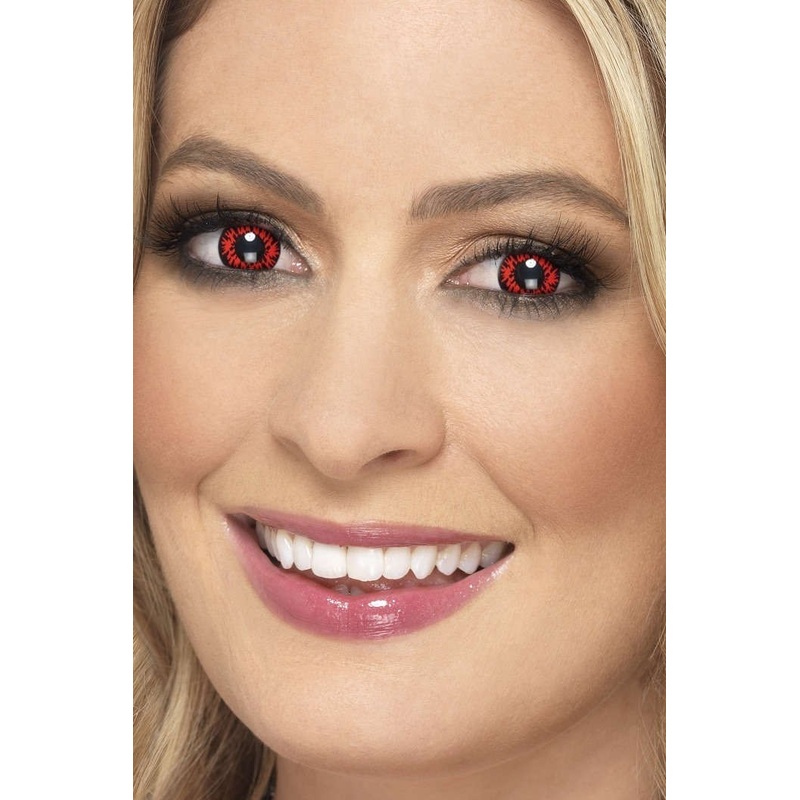 Contact lenses Red Devil