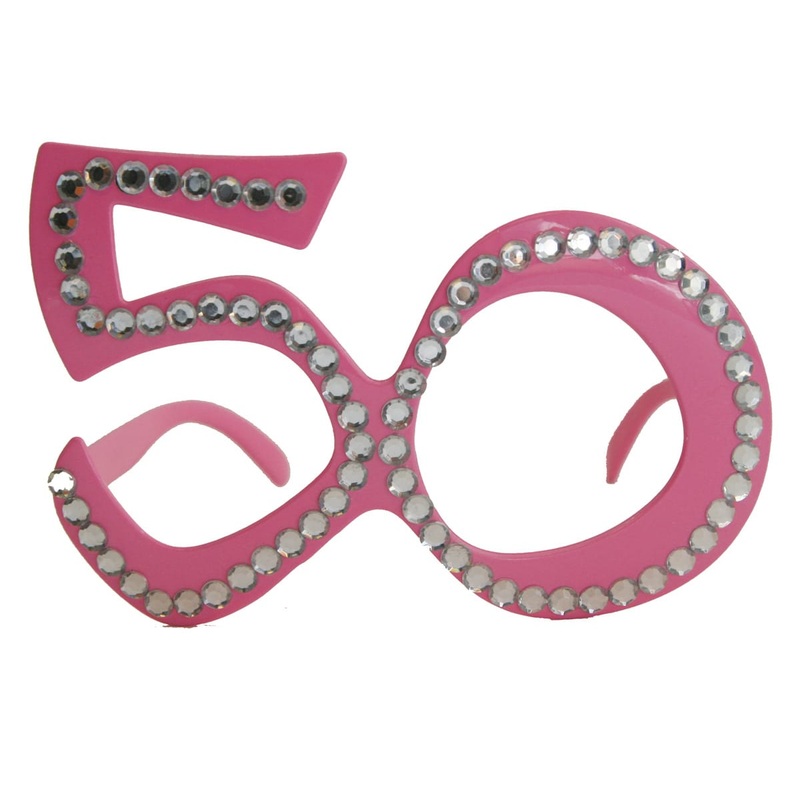 Diamond glasses for the 50th birthday