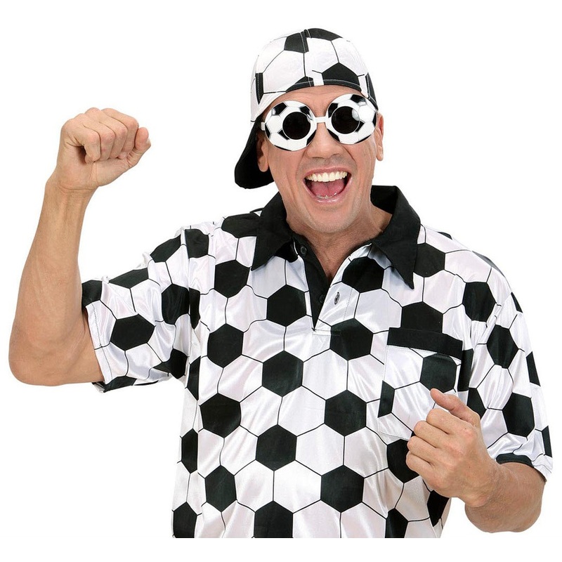 Funny soccer glasses