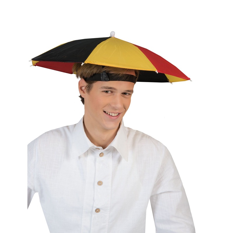 Hat with umbrella in the German style
