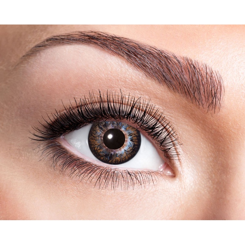 High quality swirl contact lens brown
