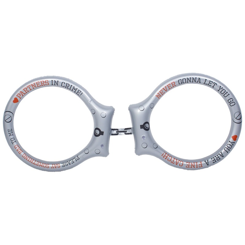 Inflatable handcuffs 130 x 55cm