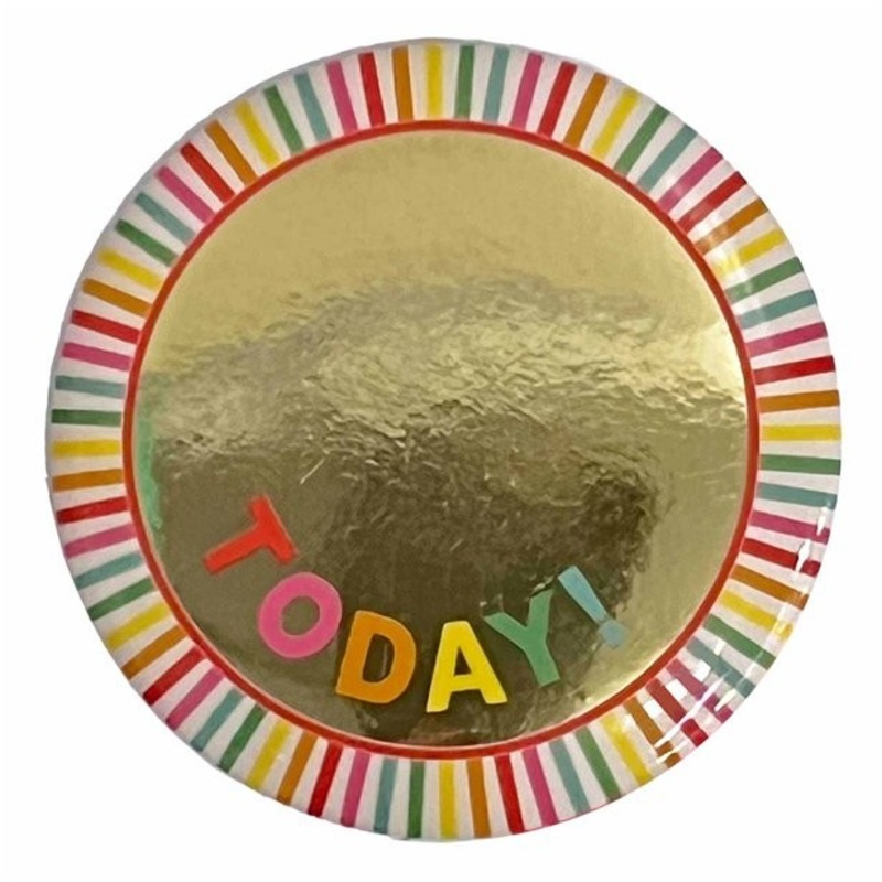Birthday button personalizable 6cm