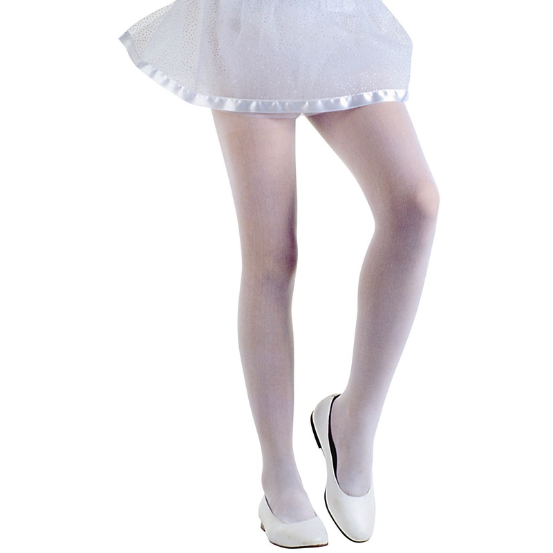 Children's tights white 40DEN