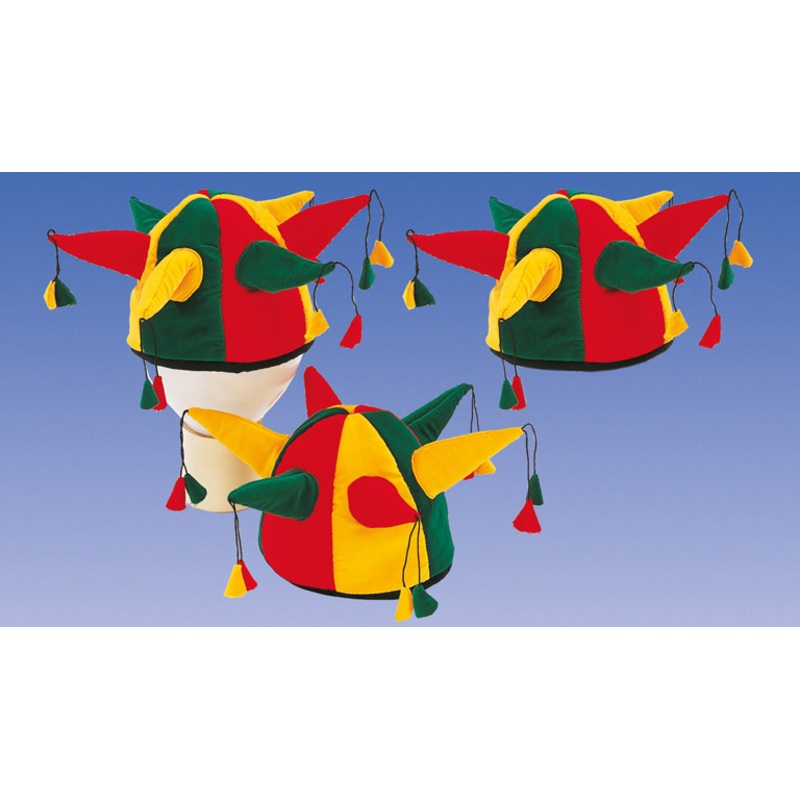 Colorful jester hat