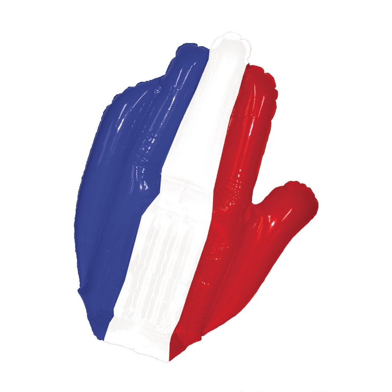 France's giant inflatable hand
