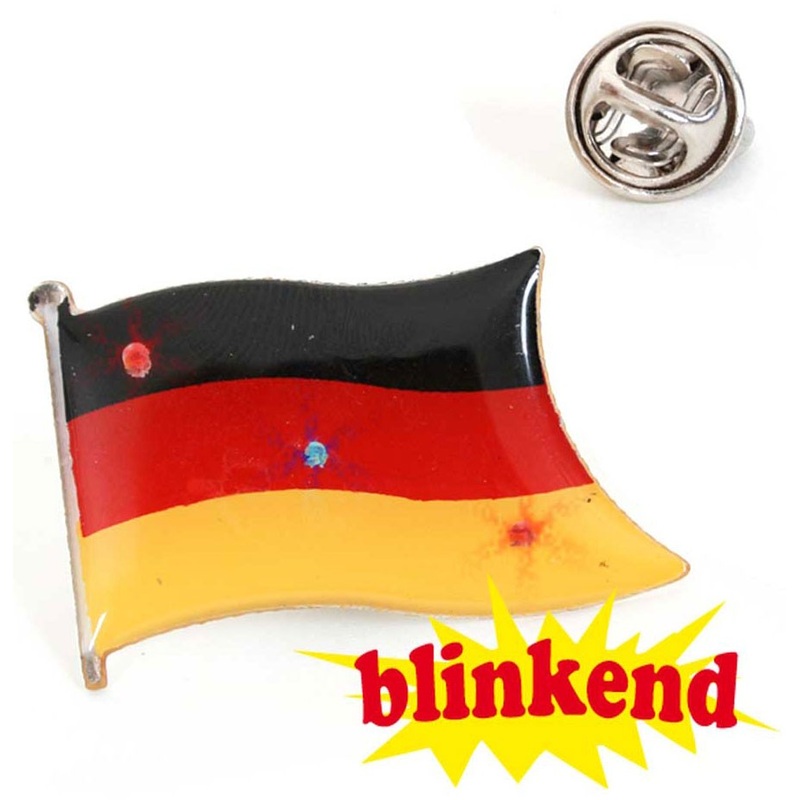LED Germany Fan Brooch