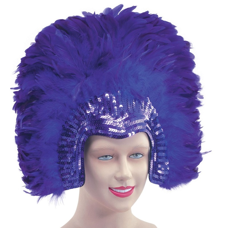 Magnificent Linala Diva feather headdress