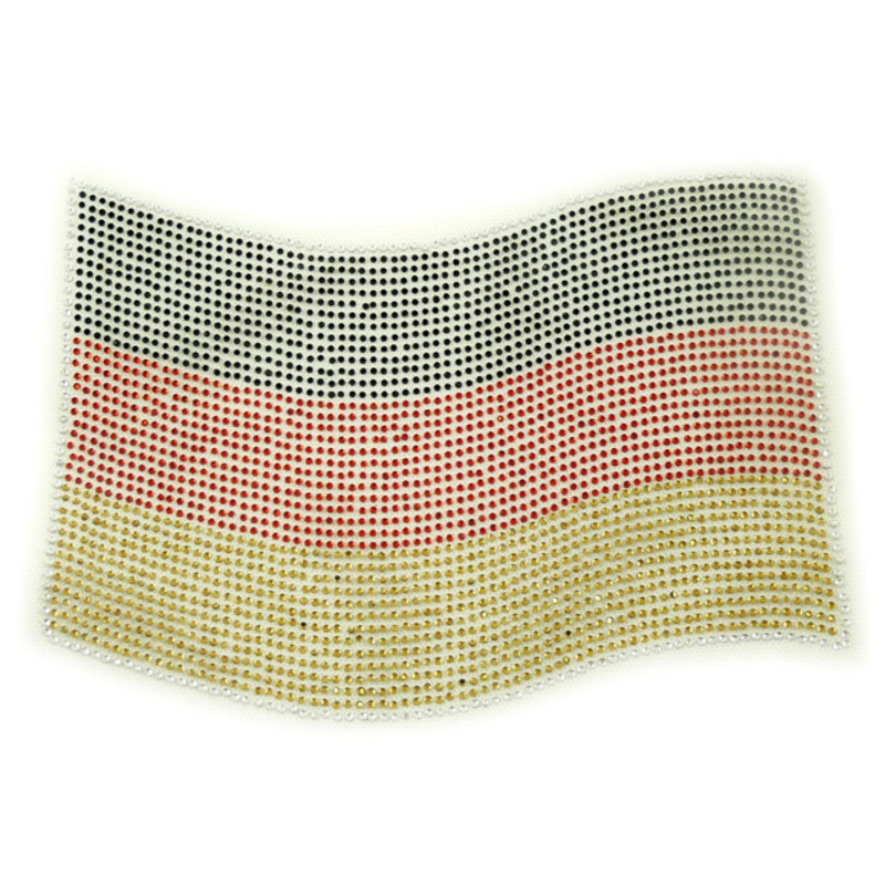 Rhinestone iron-on patch Germany