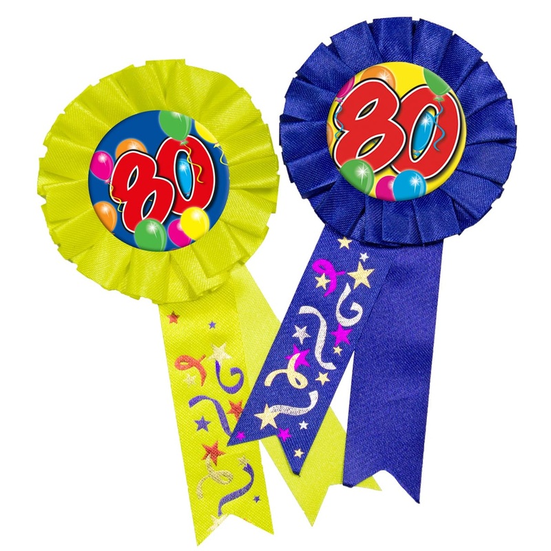 Spectacular 80th Birthday Button