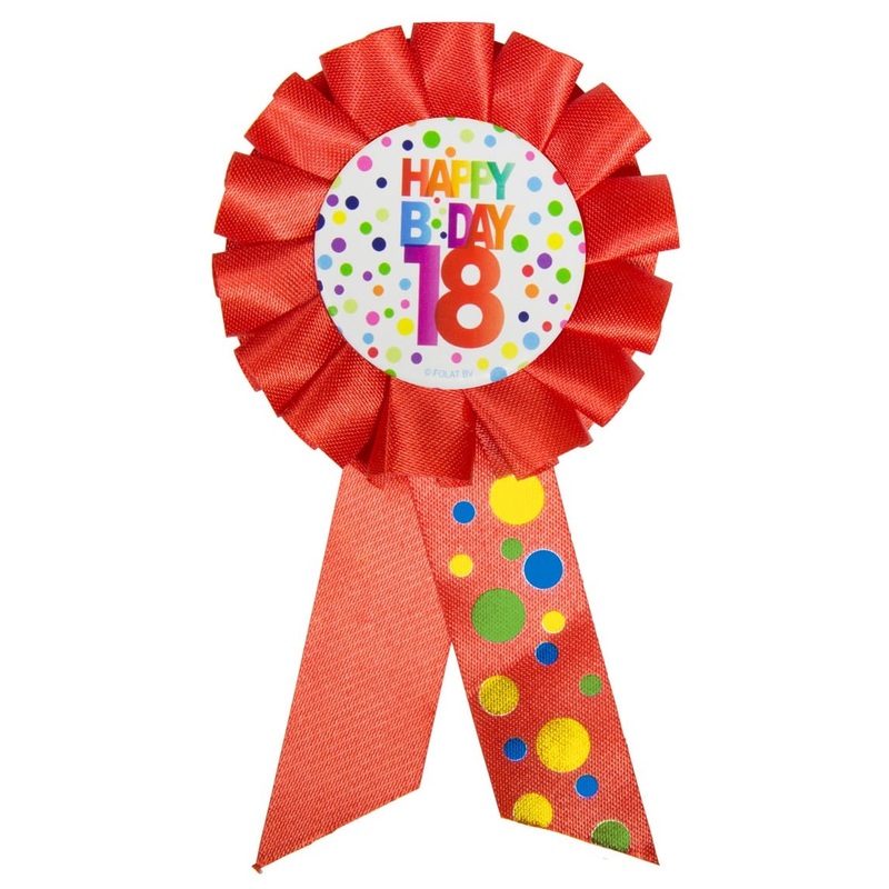 Splendid 18th Birthday Button