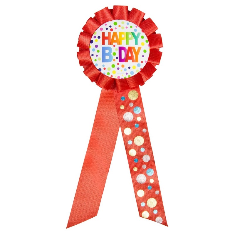 Splendid Happy Birthday button