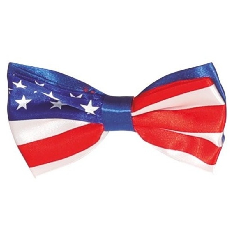 USA fan bow tie