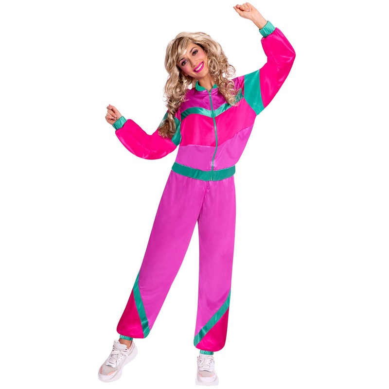 80s aerobic tracksuit for women S