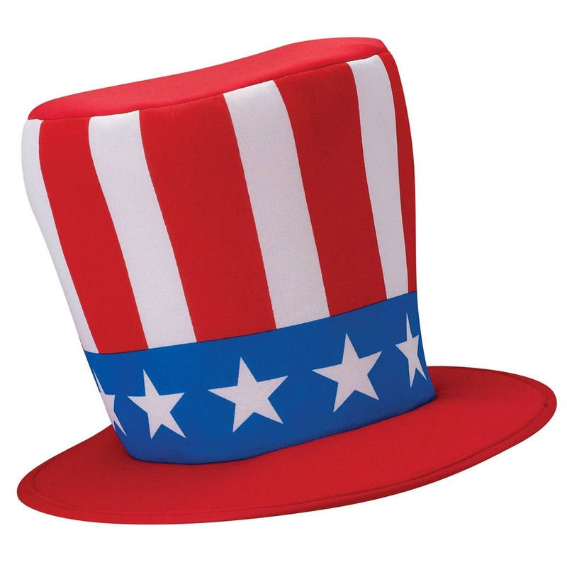 American Uncle Sam top hat