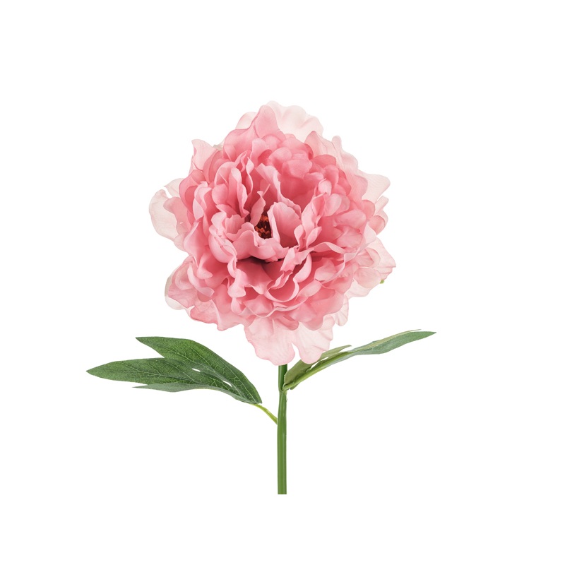 Artificial peony in pink 35 cm