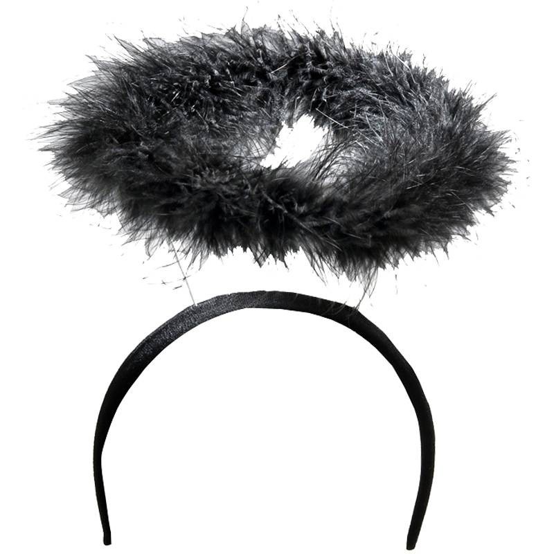 Black halo headband
