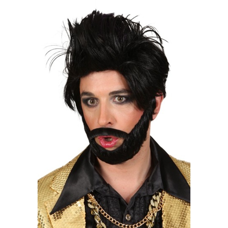 Black show entertainer beard